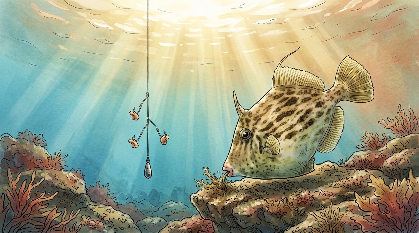 東京湾カワハギ、最大30cm!秋の良型を仕留めるための3つの鍵